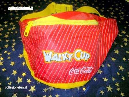 Coca Cola Walky-Cup marsupio